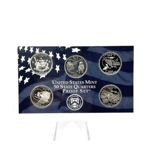2002 US Mint State Quarters Proof Set Holiday Collector Edition